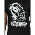 thumbnail image 4 of Scream Men’s and Big Men's Ghostface Graphic Cotton Tee with Short Sleeves, Sizes S-3XL, 4 of 5