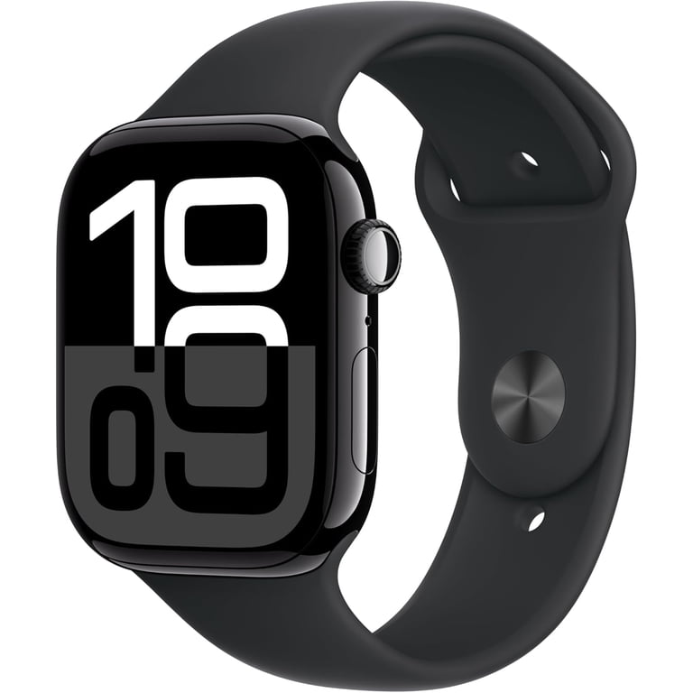 Restored Apple Watch Series 10 GPS 46mm Jet Black Aluminum Case