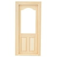 thumbnail image 4 of Fyydes Mini Porte de Maison de Poupée, Porte de Maison de Poupée, Mini Simulation en Bois DIY pour Accessoire de Maison de Poupée 1:12, 4 of 8