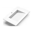 thumbnail image 2 of DAX Zen Solid Surface Single Bowl Basin, 28", Matte White, 2 of 2