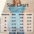 thumbnail image 3 of T-Shirt Womens Tops Summer Crew Neck Tops Elegant Basic Blouse Short Sleeve Tank Top Business Casual Red XL, 3 of 5