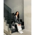 thumbnail image 2 of Women's Rhinestone Spider Hoodie Y2K Full Zip Up Over Face vintage Jacket Pullover Aesthetics Oversized Sweatshirt, 2 of 7