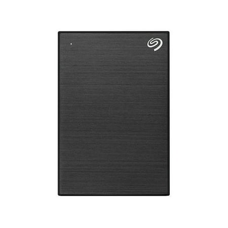 Seagate - One Touch 4TB External USB 3.0 Portable Hard Drive with Rescue Data Recovery Services - Black