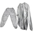thumbnail image 1 of Homoyoyo 1 Set Sauna Suit Silver Polyethylene Fiber Accelerates Fat Burning For Gym Home Workout Physical Exercise, 1 of 7