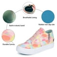 thumbnail image 3 of JENN ARDOR Women Wedge Sneaker Platform Sneakers for Women Hidden Wedge Zipper Platform Shoes, 3 of 8