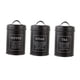 thumbnail image 1 of Tarros de almacenamiento de cocina 3 Piezas Sunnimix Botes Herméticos de azúcar té café negro, 1 of 8
