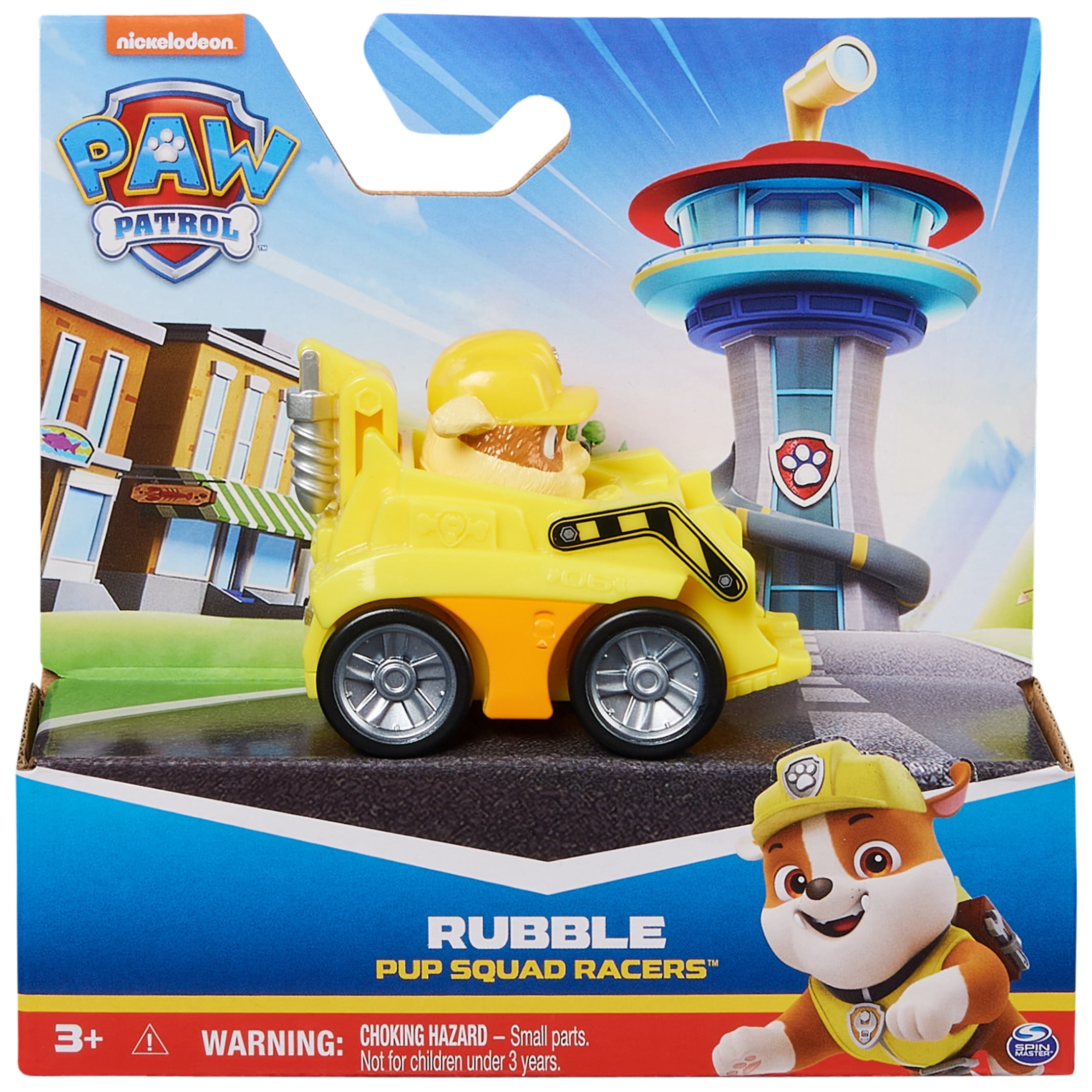 PAW Patrol: Pup Squad Racers Rubble Collectible Toy Car