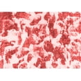 thumbnail image 1 of Ahgly Company Machine Washable Indoor Rectangle Abstract Red Modern Area Rugs, 6' x 9', 1 of 4