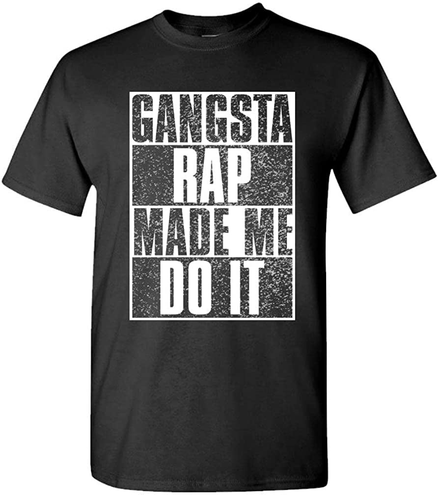Guacamole Gangsta Rap Made ME DO IT - Hip hop Music - Mens Cotton T ...