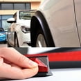 thumbnail image 2 of Soumake 2Pcs 2cmx1.5m Universal Car Wheel Tire Eyebrow Fender Strip Protector Mudguard, 2 of 6