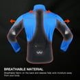 thumbnail image 4 of Cycling Bike Jacket for Men Winter Thermal Fleece Long Sleeve Bicycle Jersey Windproof Breathable Reflective Riding Running Jacket Coat, 4 of 8