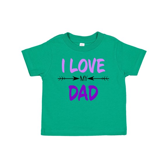 Inktastic I Love My Dad Fathers Day Boys or Girls Toddler T-Shirt