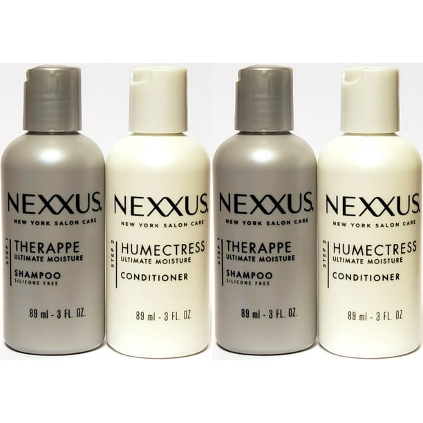 Nexxus Therappe Shampoo and Humectress Conditioner Set, 3 Ounce Bottles