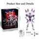 thumbnail image 2 of Figura de acción LUMRRSK T13 Mecha Samurai Robot con espada de 15,5 cm, 2 of 8