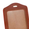 thumbnail image 3 of Estuche para tarjetas DYNWAVEMX de cuero marrón 10 Piezas, 3 of 8