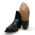thumbnail image 4 of The Western Shops Men's Genuine Leather Short Ankle Cowboy, Charro Botin, 4 of 6