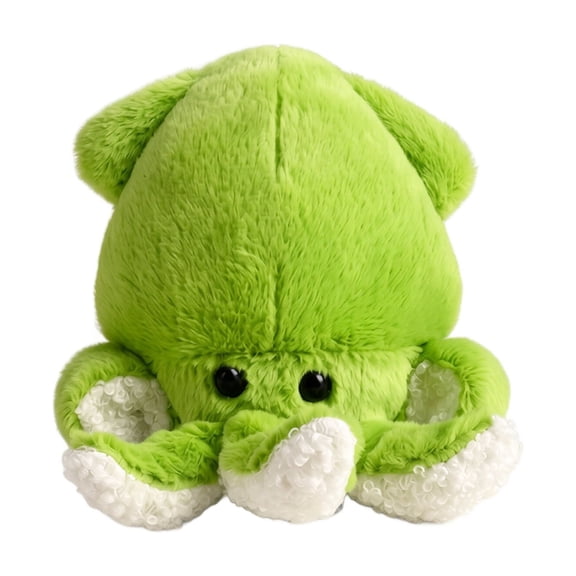 Cute Octopus Plush Toy Soft Stuffed Animal Cuddly Sea Creature Plushie for Girls Bedroom Decor Easter Basket Stuffers Easter Gifts Valentines Day Gifts, Green
