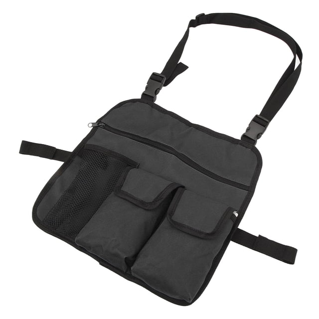 Bolsa para reposabrazos Bling Bling de silla de playa tela Oxford 600D color negro