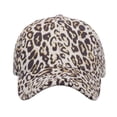 thumbnail image 6 of DHFJKG Women Leopard Baseball Cap Breathable Beach Sun Hat Adjustable Summer Curved Brim Cap, 6 of 9