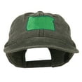 thumbnail image 5 of Oregon State Map Embroidered Washed Cotton Cap - Black OSFM, 5 of 5