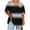 Black-2, variant on Oversized Tshirts for Women Round Neck Short Sleeve Summer Tops Casual Loose Basic Tees for Women Hot Pink XL