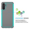 thumbnail image 3 of for Samsung Galaxy A14 5G Case, Dual Layer Protective Heavy Duty Cell Phone Cover Shockproof Rugged with Non Slip Textured Back - Military Protection Bumper Tough - 2023, 6.6inch ( Black ), 3 of 8