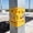 Yellow, variant on Magnetic Post Level Portable Pipe Post Level with 3 Vials Hands Free Leveling Tool for Construction Column Installation