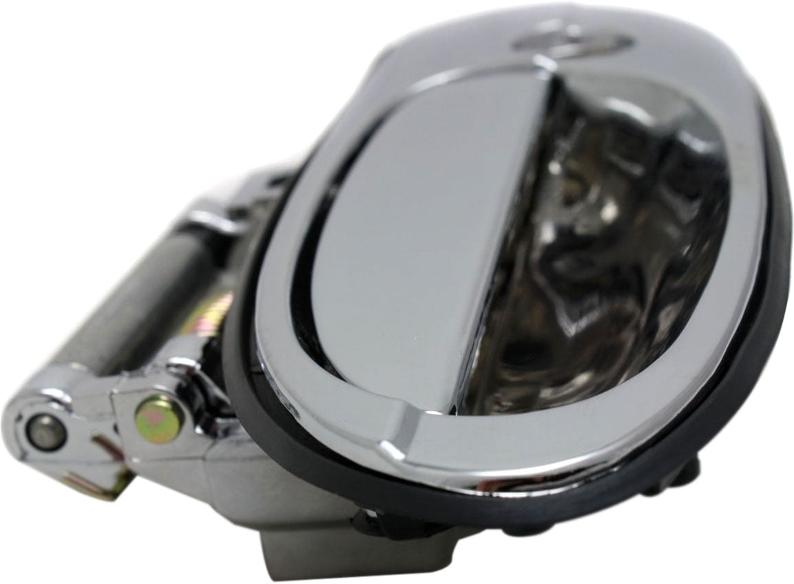 Replacement REPN462124C Exterior Door Handle Compatible with 2000-2003 Nissan Maxima Front, Left Driver Chrome
