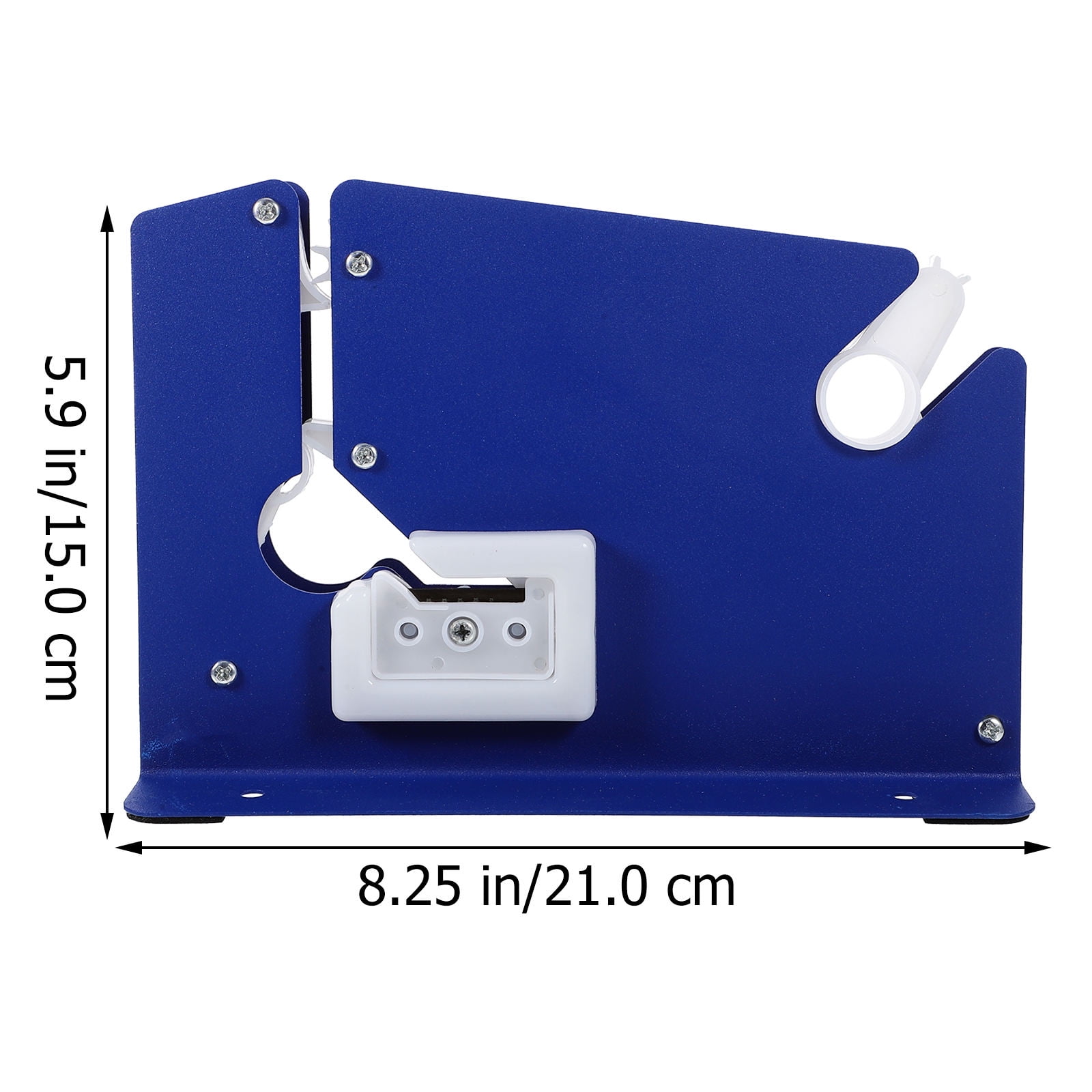 LOLIPPYY Metal Tape Dispenser with Stainless Steel Cutter for Packaging, Shipping, Bag Sealing, and Shop Use