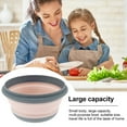 thumbnail image 3 of 3Pcs Bol Pliable avec Couvercle 300ml/650ml/900ml Récipient de Stockage des Aliments, 3 of 7