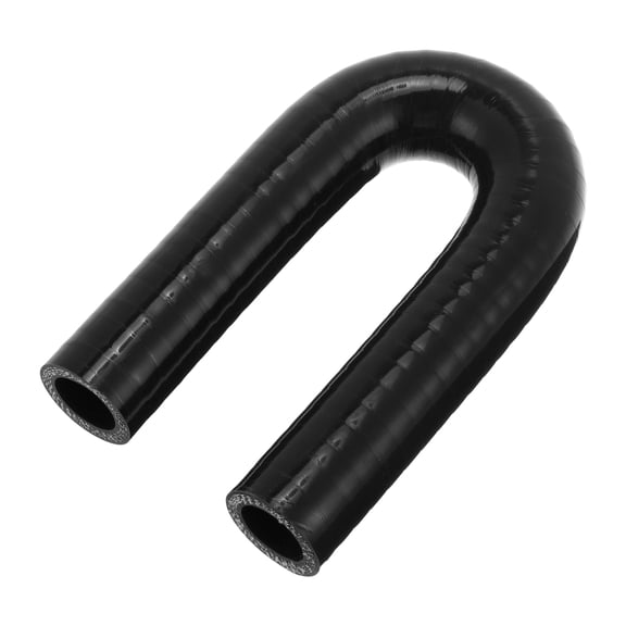 ID 3/4" 19mm 180 Degree U Bend Shape Silicone Elbow Coupler Hose Blue Car Coolant Tube Universal 4-Ply Reinforced Rubber Tubing Intake Boots