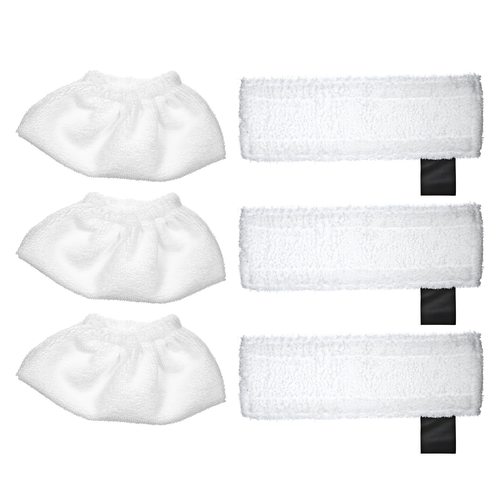 6 Pack Cloth Set Mopping Pads Replacement for Karcher SC2/ SC3/ SC4