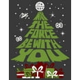 thumbnail image 2 of Women's Star Wars May the Christmas Gifts Be With You Graphic Tee Black X Large, 2 of 3