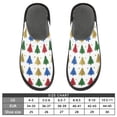 thumbnail image 5 of IAUYY Memory Foam House Slippers Suitable for Both Men and Women. Comfortable, Anti-Slip Plush Flat-Bottomed Slippers The Best Holiday Gift Dotted with Golden Stars, 5 of 9