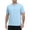 Light Blue -BQ31, variant on Inglocry Men's UPF 50 Swim Shirts Short Sleeve, Sun Protection Quick Dry Rash Guard, Water T-Shirt for Surfing Fishing Beach 2026 Blue 3XL
