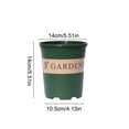thumbnail image 2 of Plastic Plants Pots With Drainage Holes 5 Pack 5.5 Inch Nursery Containers For Indoor Outdoor Gardening, 2 of 6