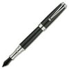 Monteverde Invincia Deluxe Chrome Fountain Pen, Broad Nib (MV41291 B NIB)