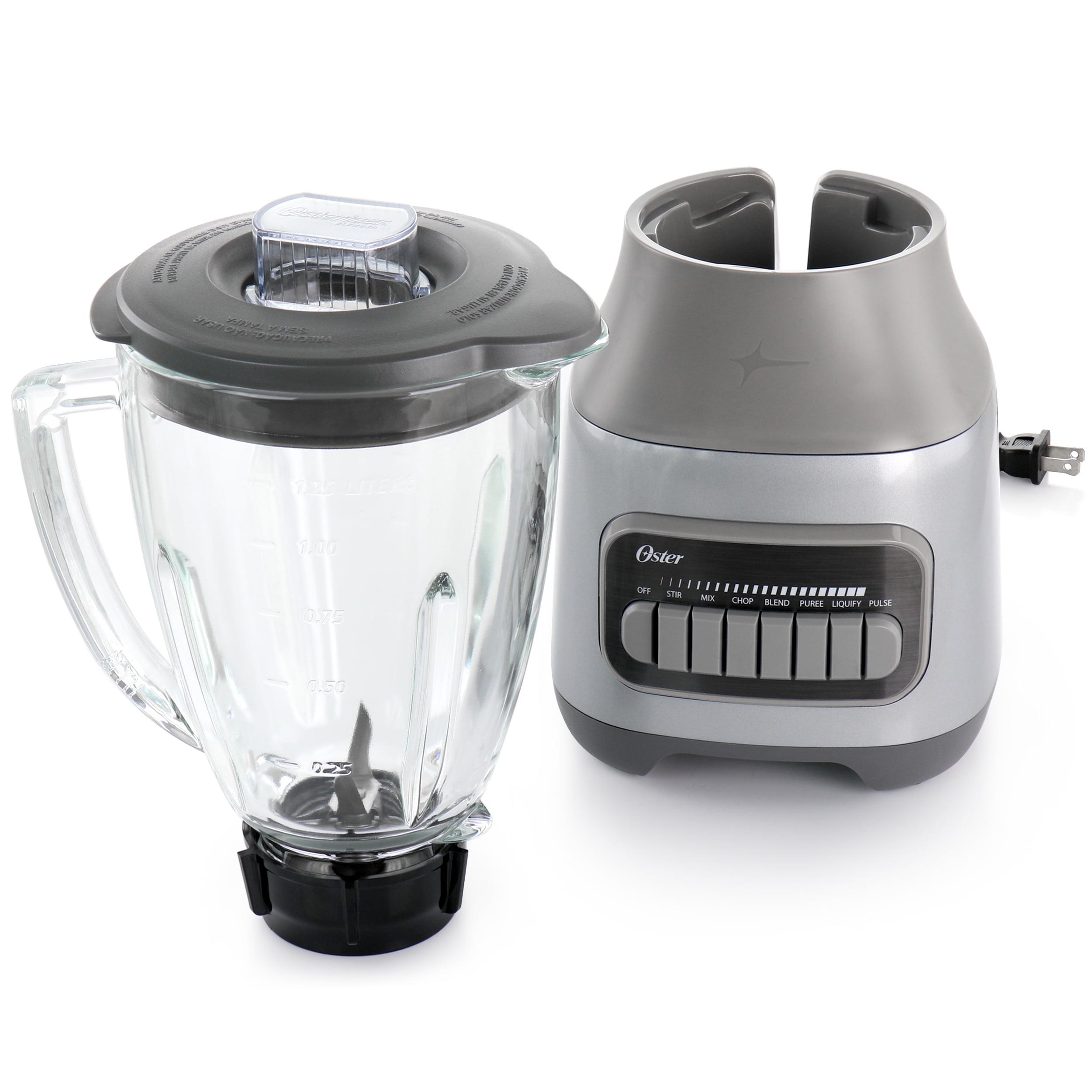 Oster Pulverizing Power Blender with High Speed Motor Gray 2131733 - Best  Buy