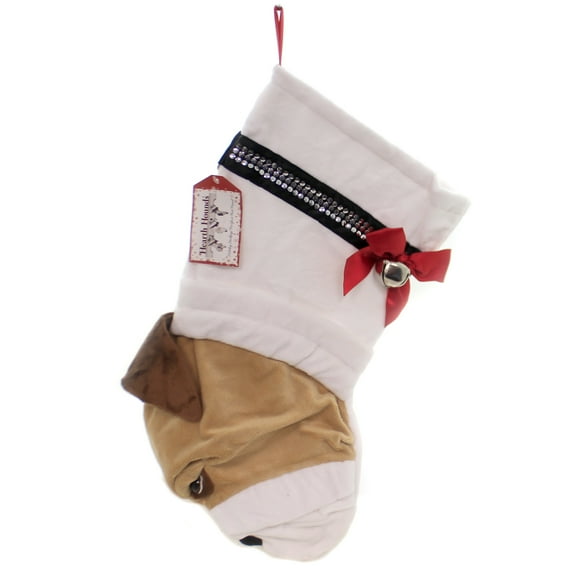 Christmas English Bulldog Stocking Fabric Dog Puppy Best Friend Hh20