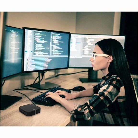 Asus Chromebox 5a Chromebox Desktop Computer, Intel Core i3 i3-1315U, 8GB RAM, 128GB SSD, ChromeOS