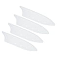 thumbnail image 1 of Uxcell 5" Utility Knife Sheaths, 4 Pcs, Transparent, 5"x 1.3", 1 of 5