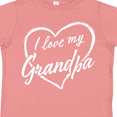 thumbnail image 4 of Inktastic I Love My Grandpa in White Chalk Heart Boys or Girls Toddler T-Shirt, 4 of 5