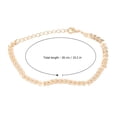 thumbnail image 4 of MasteelfCA 3pcs Fashion Foot Chain Round Sequin Anklet Set Chain All-Match Anklet Fashion Ankle Accessory, 4 of 8