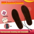 thumbnail image 4 of Clearance Mrasaso USB Electric Heating Insole, Heating Foot Warmer, Rechargeable Heating Insole, Walkable and Washable, 4 of 9