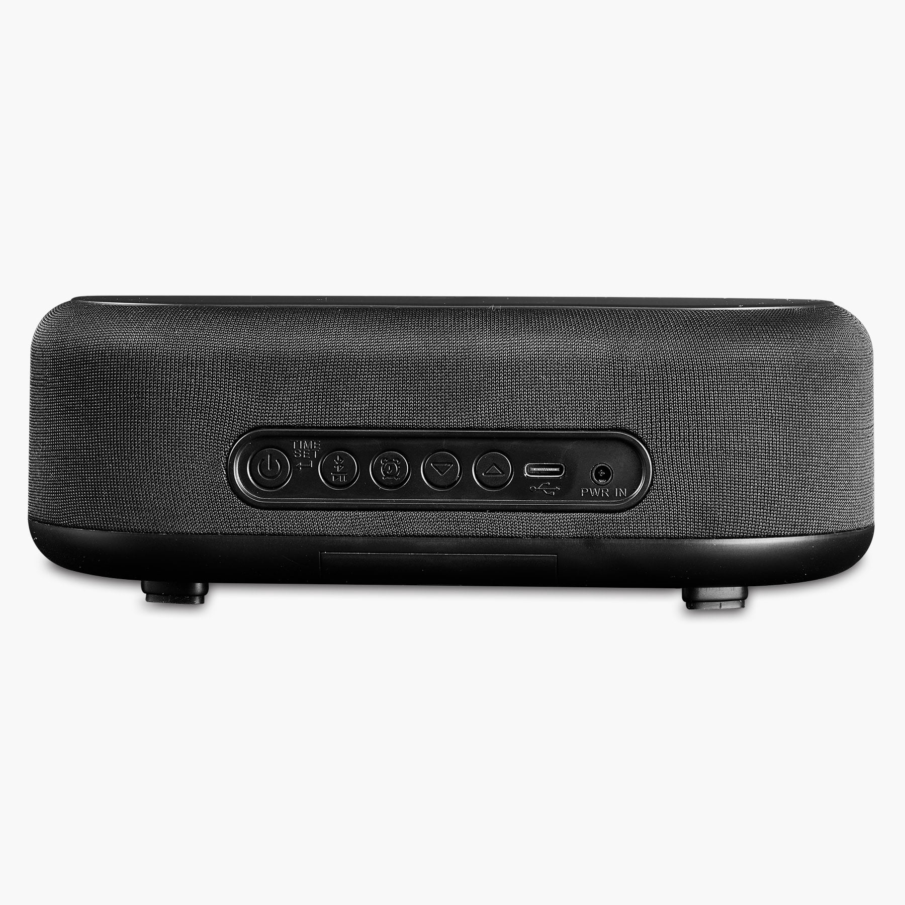 iHome Bluetooth Alarm Clock with Wireless Charger and USB Charging Station (iBTW112)