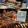 thumbnail image 4 of LCD Digital Food Temperature Gauge Cooking Meat Thermometer with Temperature Probe, Digital Oven Thermometer for Grill Smoker Barbecue Kitchen Cooking, with 7 Preset Temperatures & Timer, 4 of 9