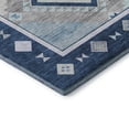 thumbnail image 4 of Addison Rugs Mayfield Washable Southwest Aztec Blue Rectangle Rug, 9' x 12', 4 of 6