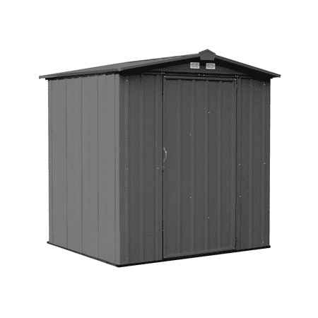 EZEE Shed Steel Storage 6 x 5 ft. Galvanized Low Gable