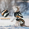 thumbnail image 5 of PUMYPOREITY Dog Sweater Camouflage Puppy Sweater Party Holiday Pet Clothes Warm Dog Costume Apparel Winter Pet Coat for Small Medium Dog, 5 of 7