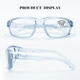 thumbnail image 4 of ProtectX Safety Reading Glasses for Women Men, UV Protection goggles, Anti-Impact Lightweight Glasses, Anti-Fog & Scratch-Resistant, Blue, +1.0, 4 of 7